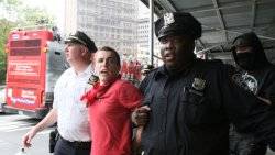Protesters arrested in anti-Wall Street rally 