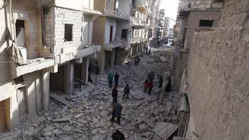 HRW: Use of barrel bombs increasing in Syria
