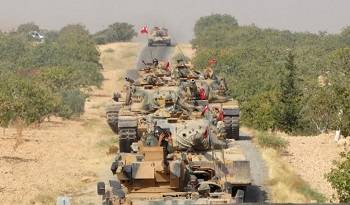 Turkey targets Kurdish forces south of Syria