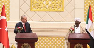 Turkey and Sudan agree to boost ties in Erdogan visit