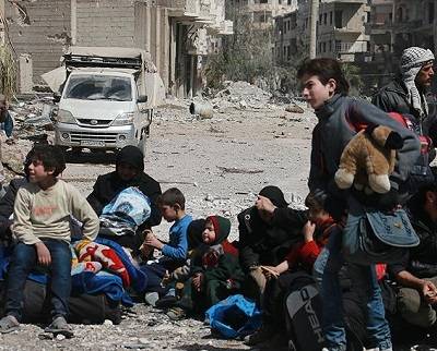 UN says 130,000 people have fled Eastern Ghouta