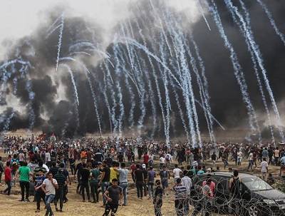 6 Gazans injured on Israel border