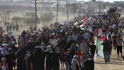 Israeli forces wound scores of women in Gaza rally