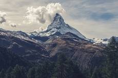 Auf Berggipfeln