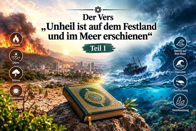 Der Vers �Unheil ist auf dem Festland und im Meer erschienen� Teil 1