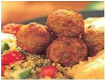 Falafel, using Chickpeas