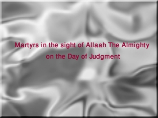 Among the Martyrs of Uhud - I
