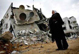 Ruines, pleurs et deuil : dans Gaza dvaste